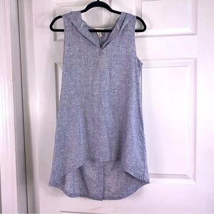 Cupio Hooded Linen Tunic NWT!